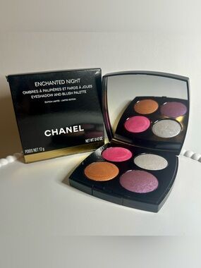 CHANEL Limited Edition ENCHANTED NIGHT Eyeshadow Blush Palette New In Box